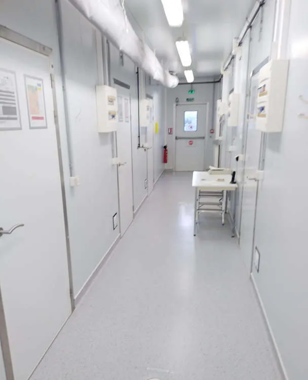 Éclairage LED éco dans un centre hospitalier